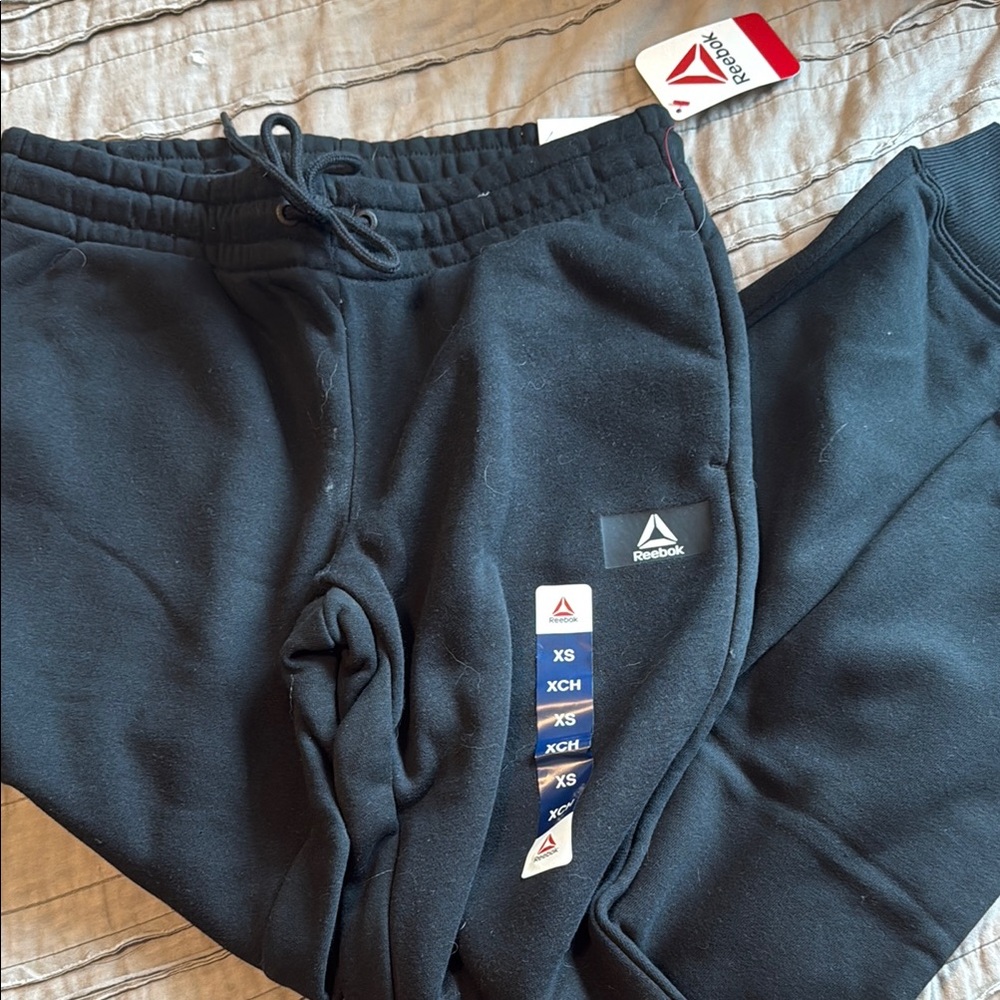 Reebok Black Athletic Sweatpants
